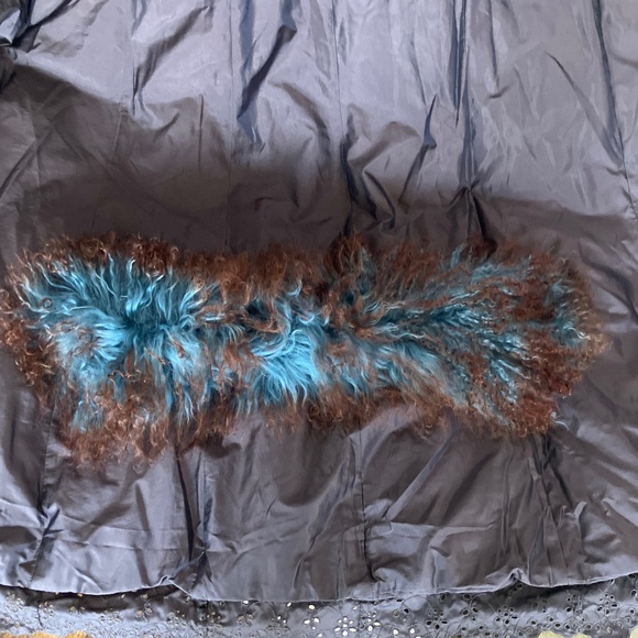 Vintage Expresso Brown Eyelet detailed coat - Picture 13 of 14